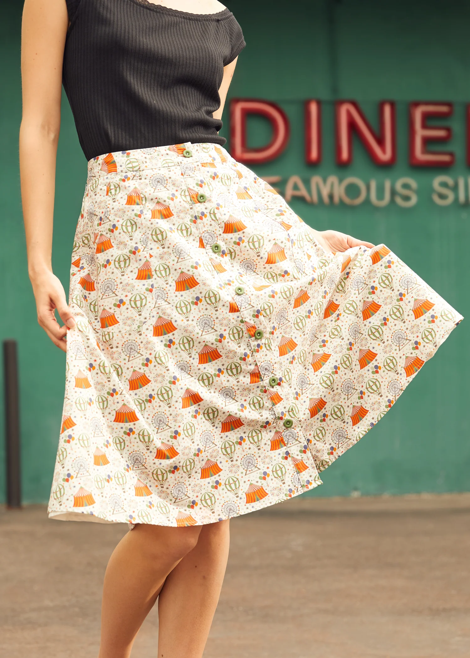 Daydream Departure Skirt - Olabens