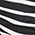 Bathing Beauty High-Waisted Bikini Bottom in Black Stripes - Olabens
