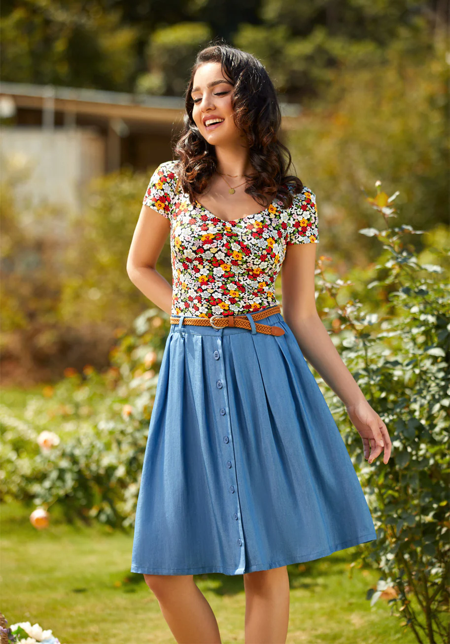Sweet Thing Square Neck Top - Olabens