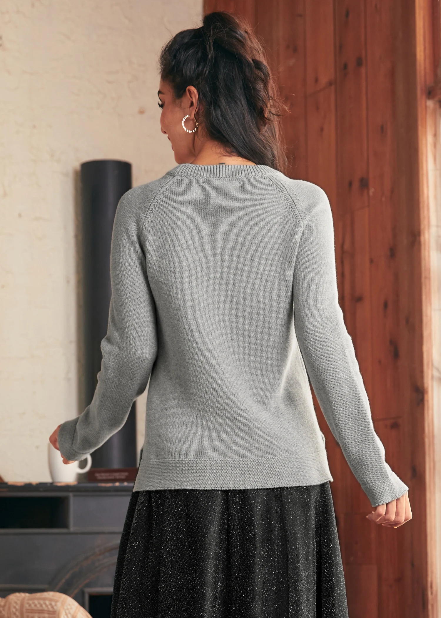 Full of Nostalgia Crewneck Pullover - Olabens