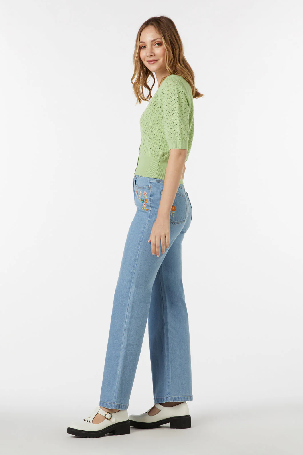 Piper Short Sleeve Cardi - Olabens