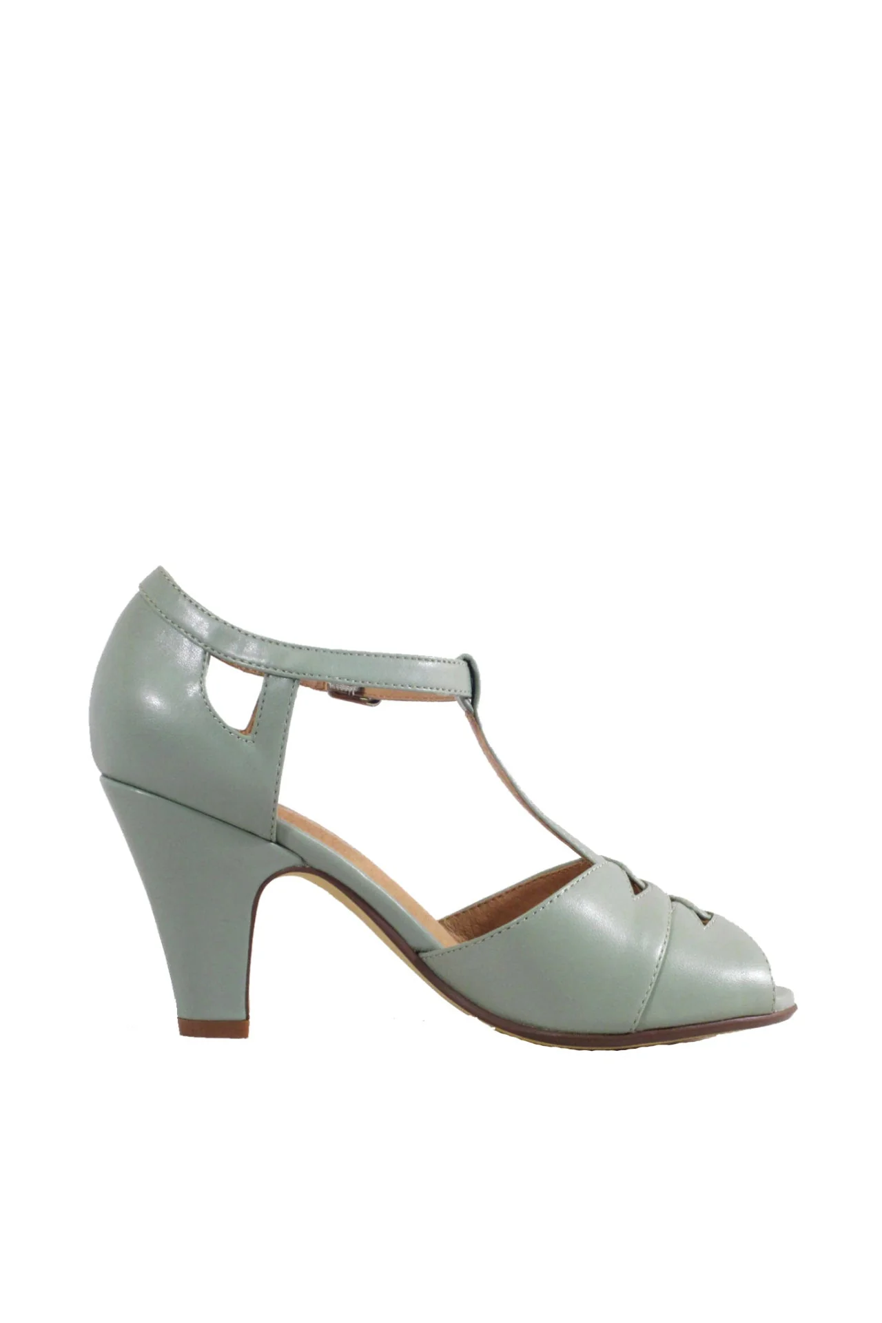 Catherina T-Strap Heels - Olabens