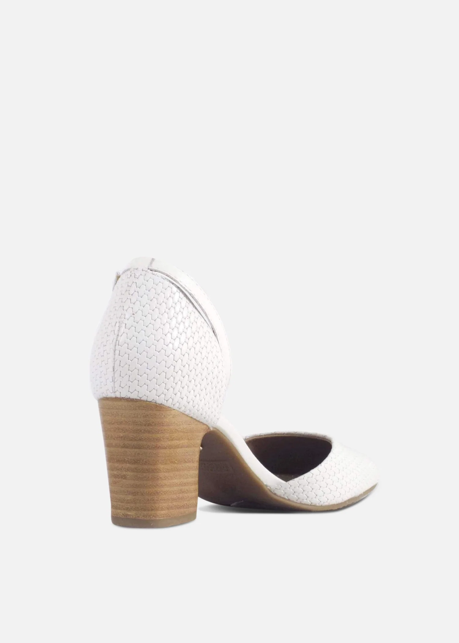 Miracle Woven Block Heeks - Olabens