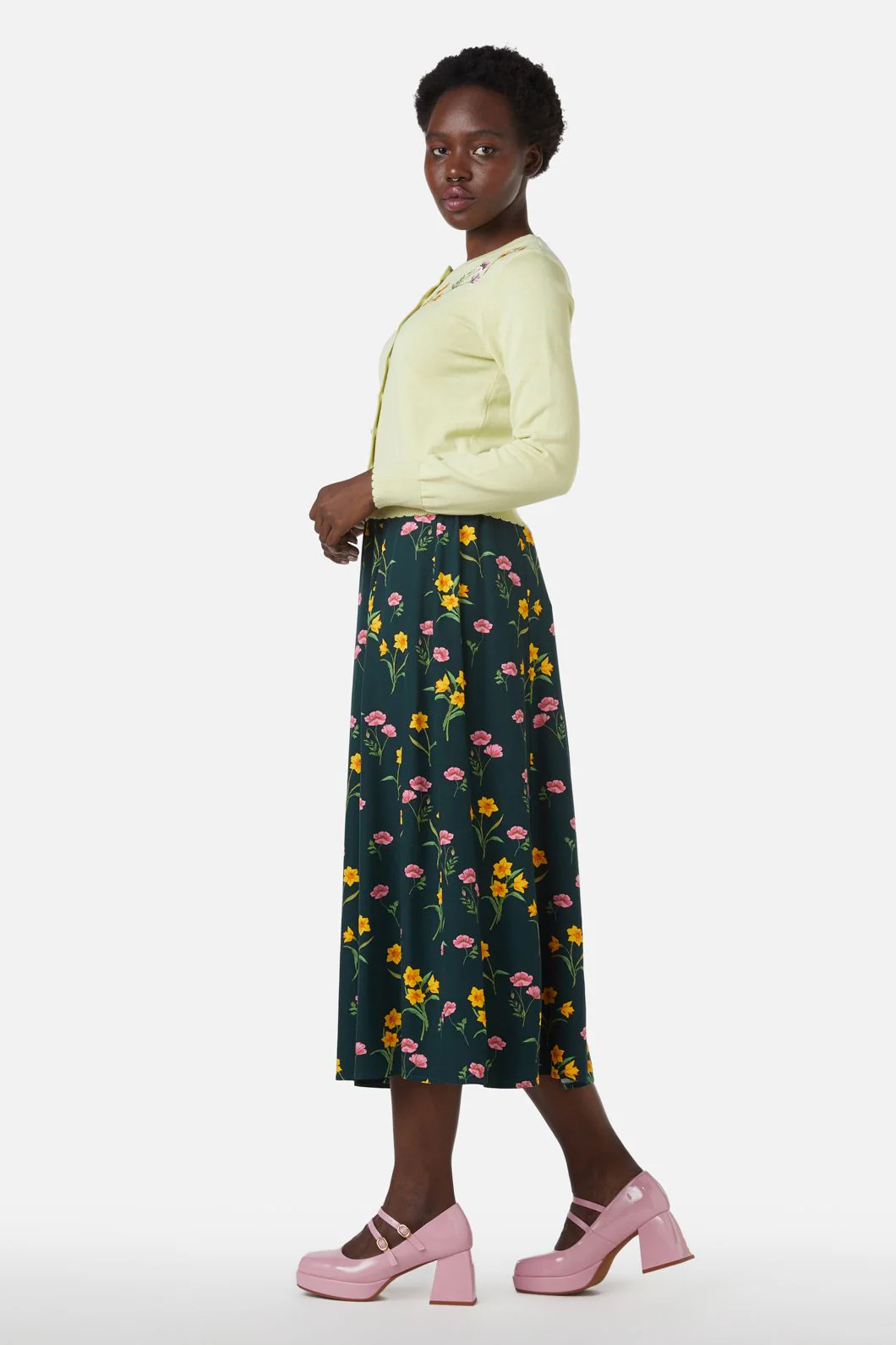 Poppy & Daffodil Cardi - Olabens