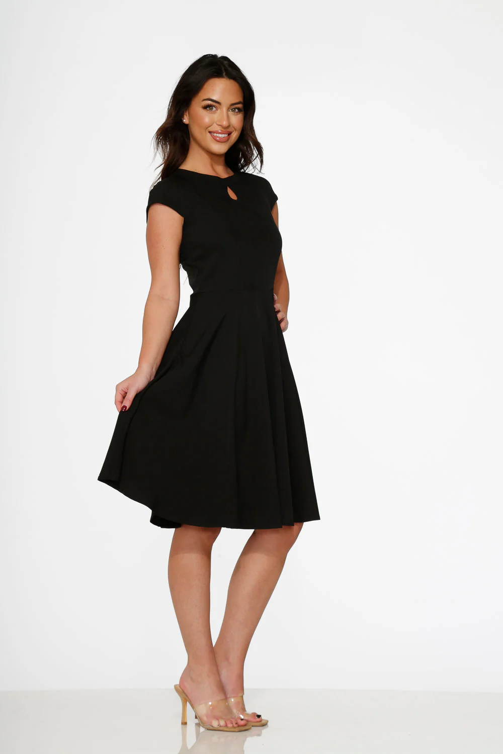Black Swing Dress - Olabens