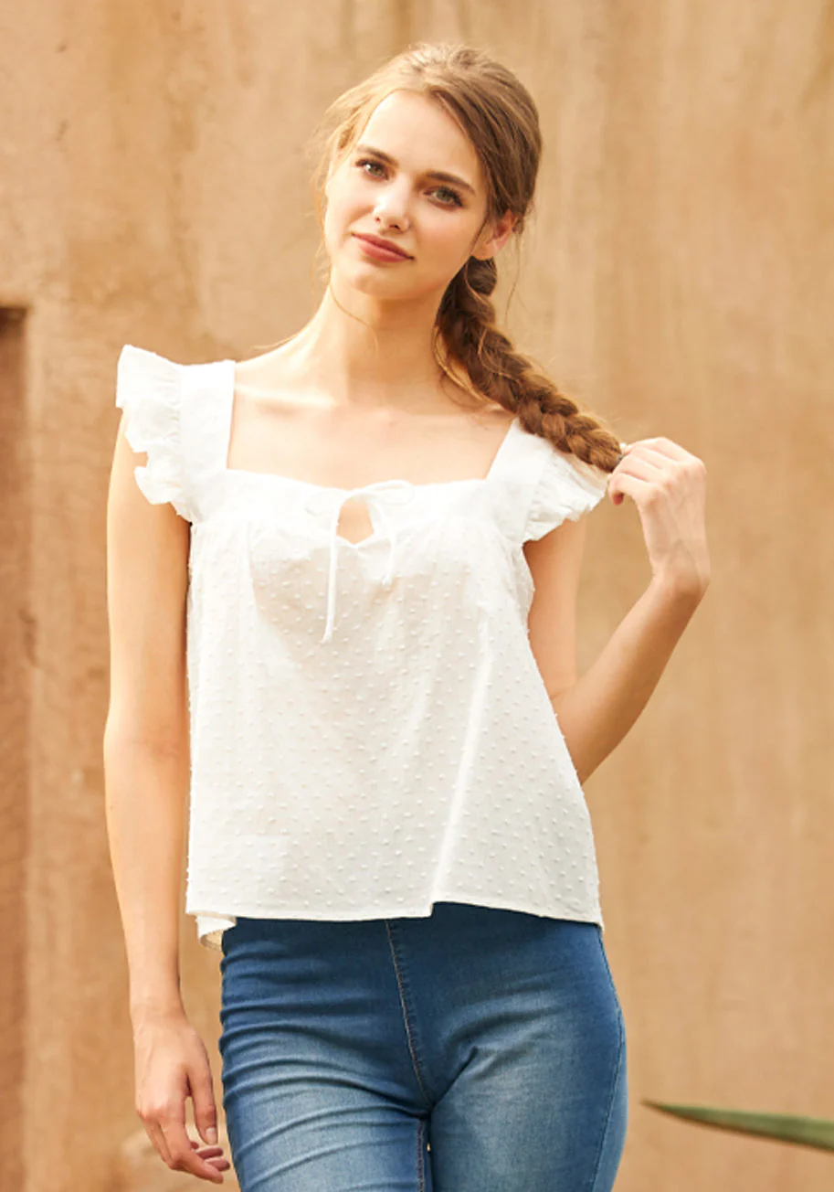 Fit To Be Tied Top - Olabens