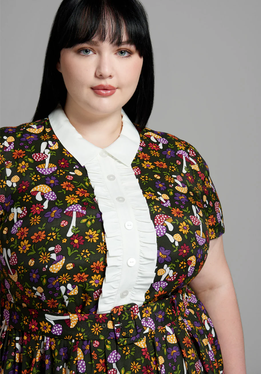 Yes, Darling Fit and Flare Dress - Olabens