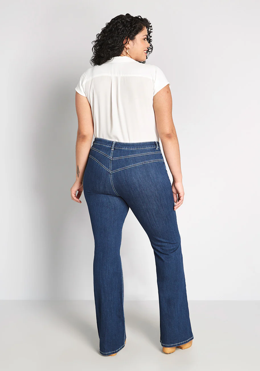 The Bianca Flared Jeans - Olabens
