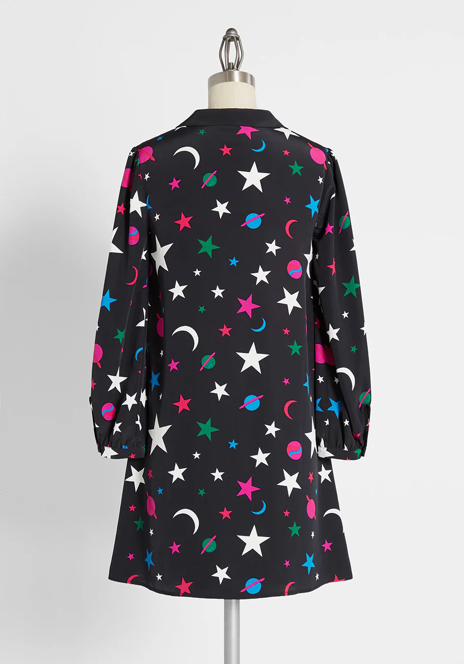 Captain Galactic Fantastic Shift Dress - Olabens