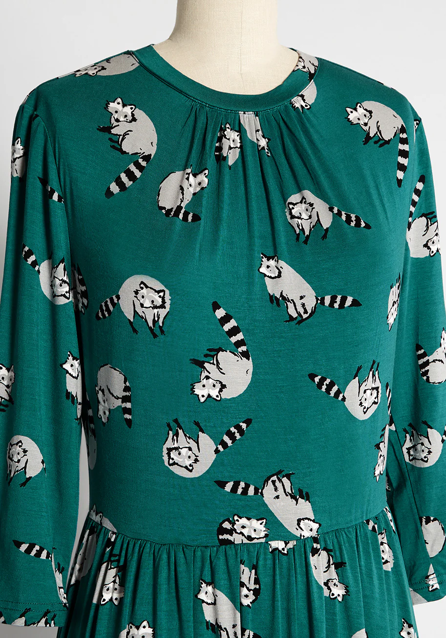Print Appeal Midi Dress - Olabens