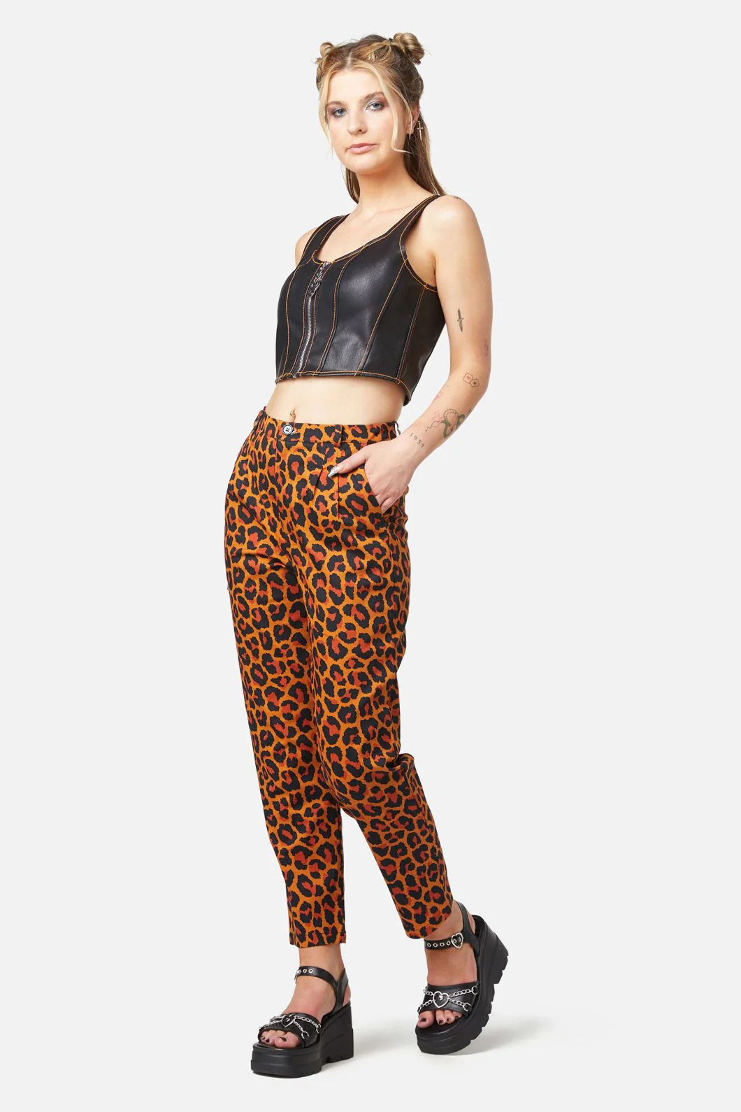 Ablaze Pu Corset - Olabens