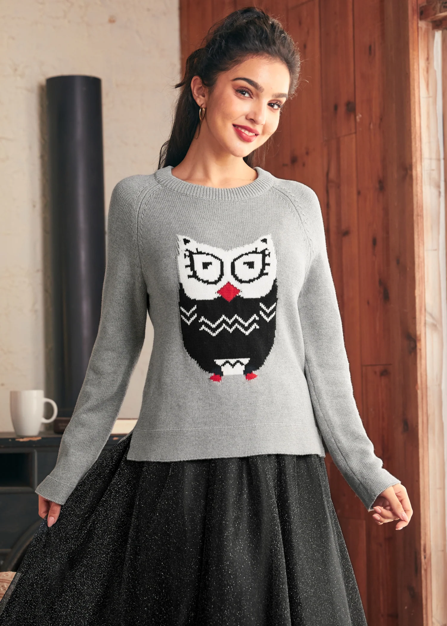 Full of Nostalgia Crewneck Pullover - Olabens