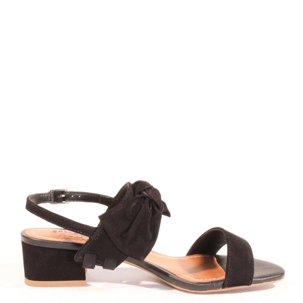 Bambi Bow-Detail Sandals - Olabens