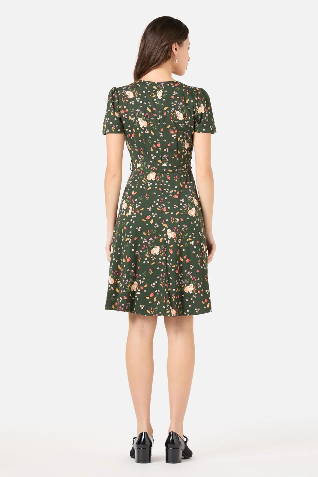 Coco Rabbit A-Line Dress - Olabens
