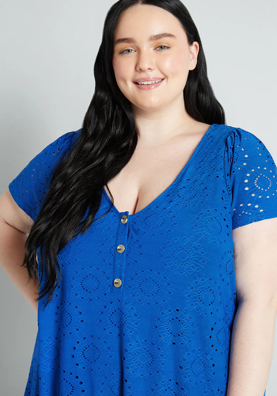 Light Shining Through Babydoll Dress - Olabens