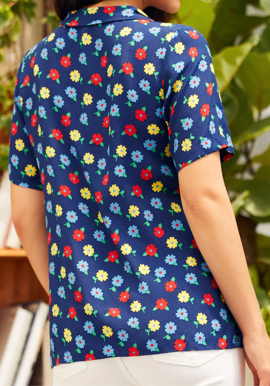 Taken To Traveling Blouse - Olabens