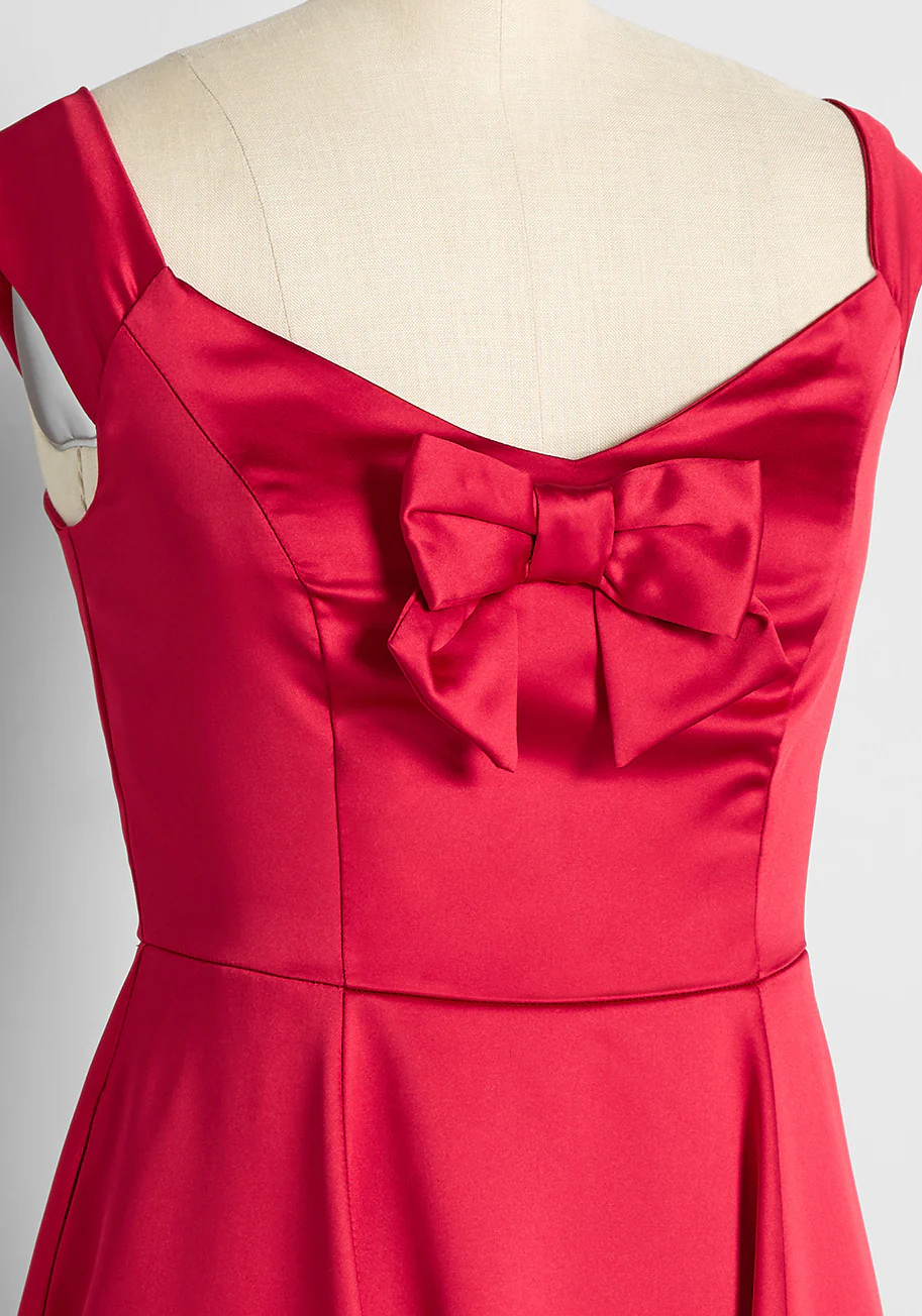 The Prettiest Present Swing Dress - Olabens