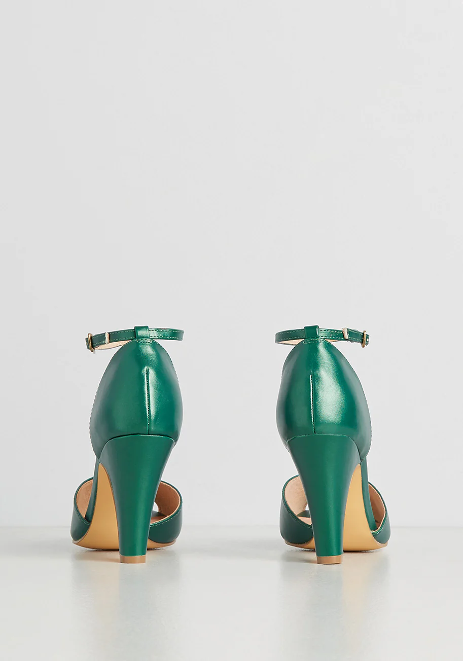 Fine Dining Peep Toe Heel - Olabens