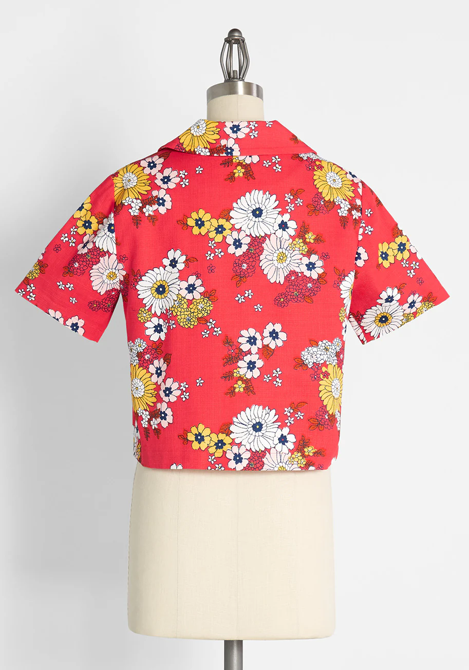 Time to Top It Off Short Sleeve Shirt Jacket - Olabens