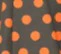 Orange Polka Dot Swing Mini Dress - Olabens