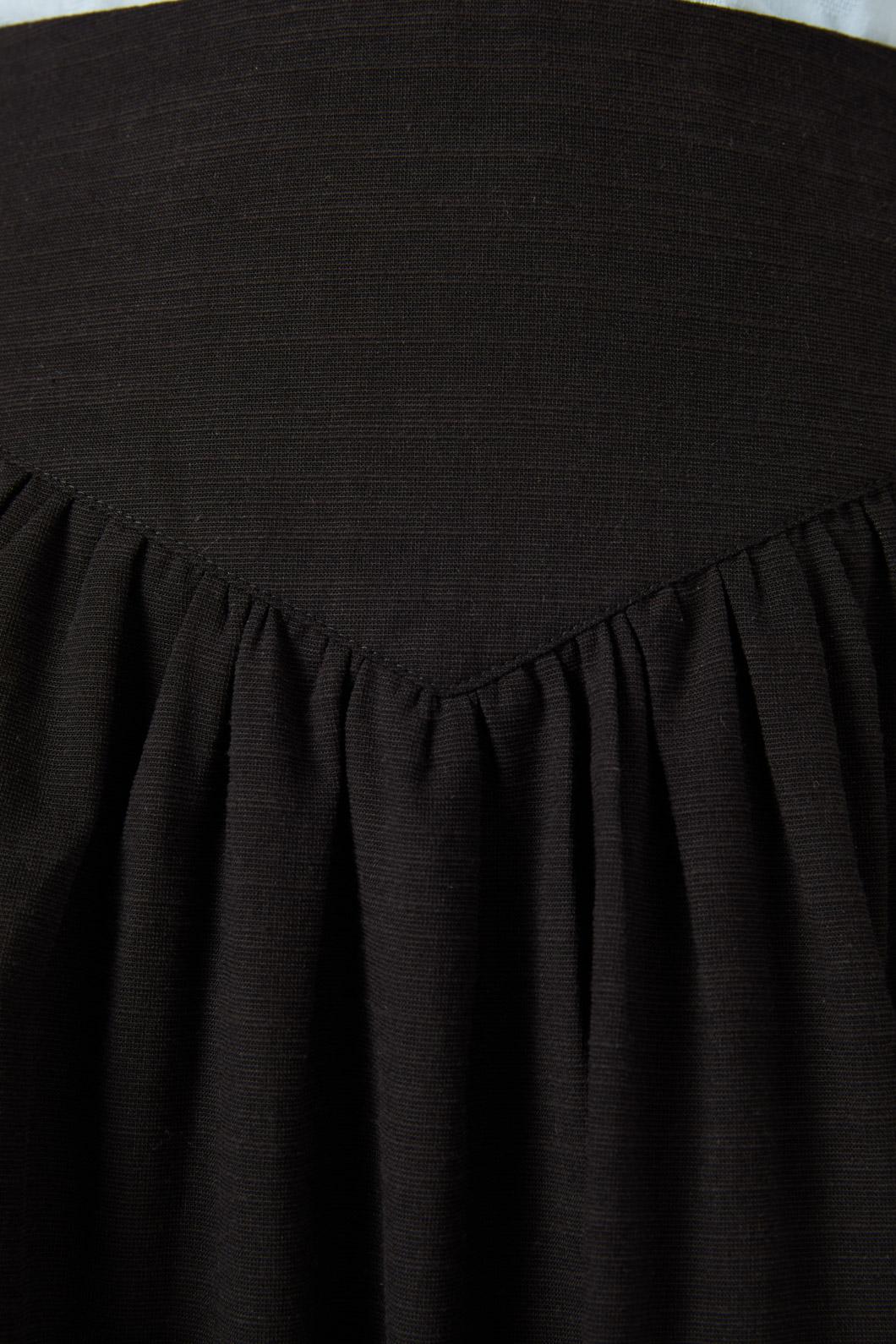 Nell Gathered Yoke Skirt - Olabens