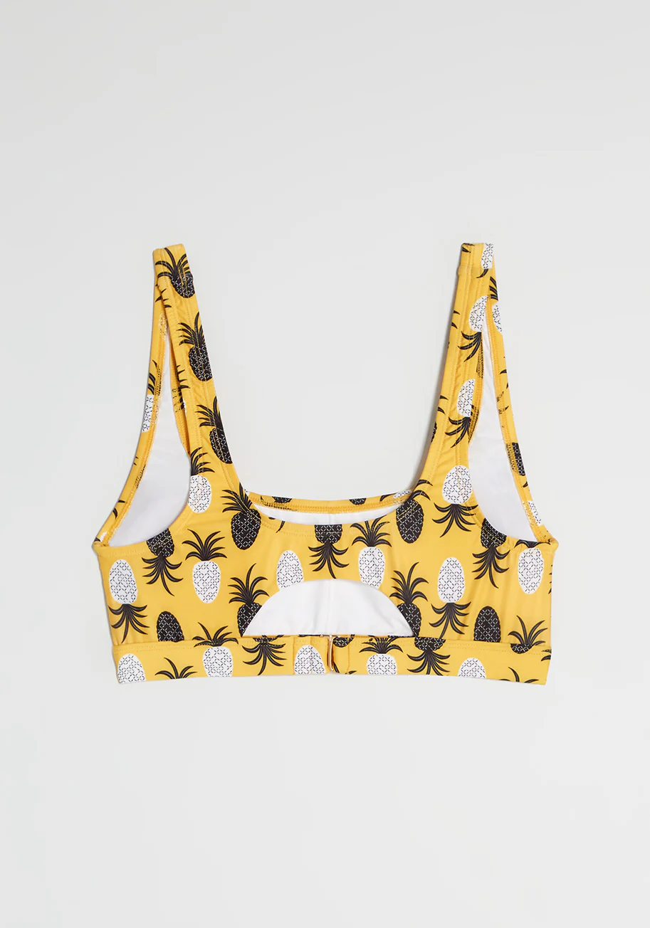 The Billie Crop Bikini Top - Olabens