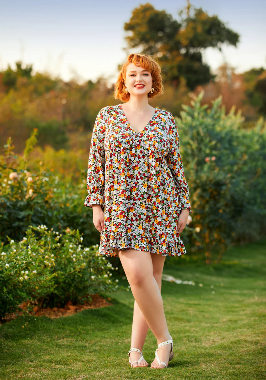 Ever So Sweetly Babydoll Dress - Olabens