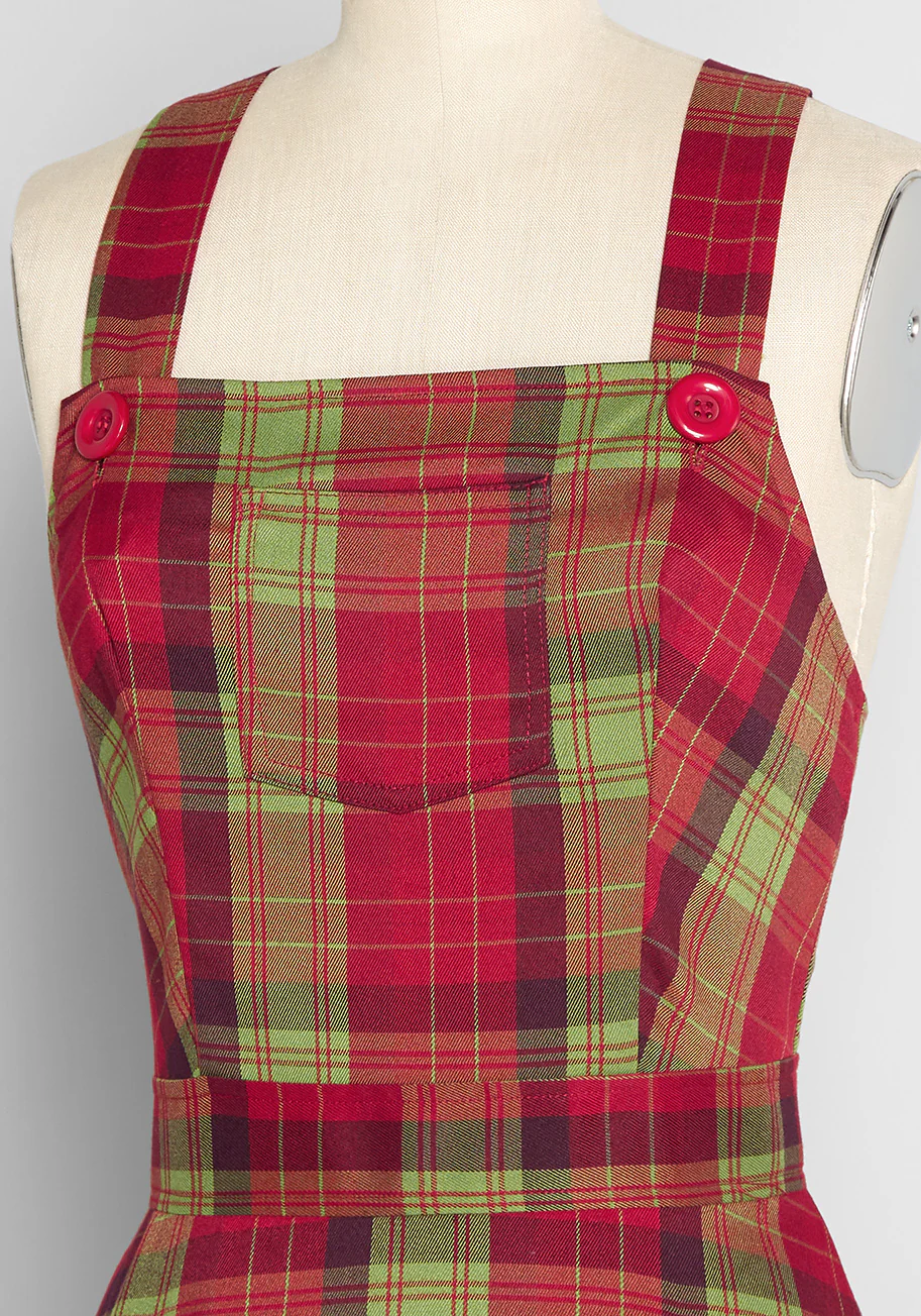 Plaid We Met Jumper - Olabens