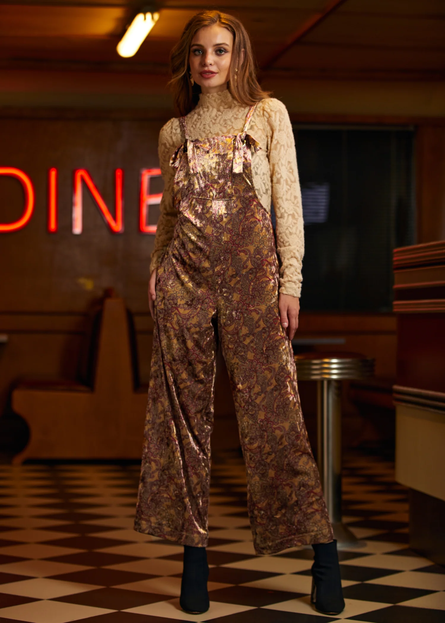 Jazzy Jewel Overalls - Olabens