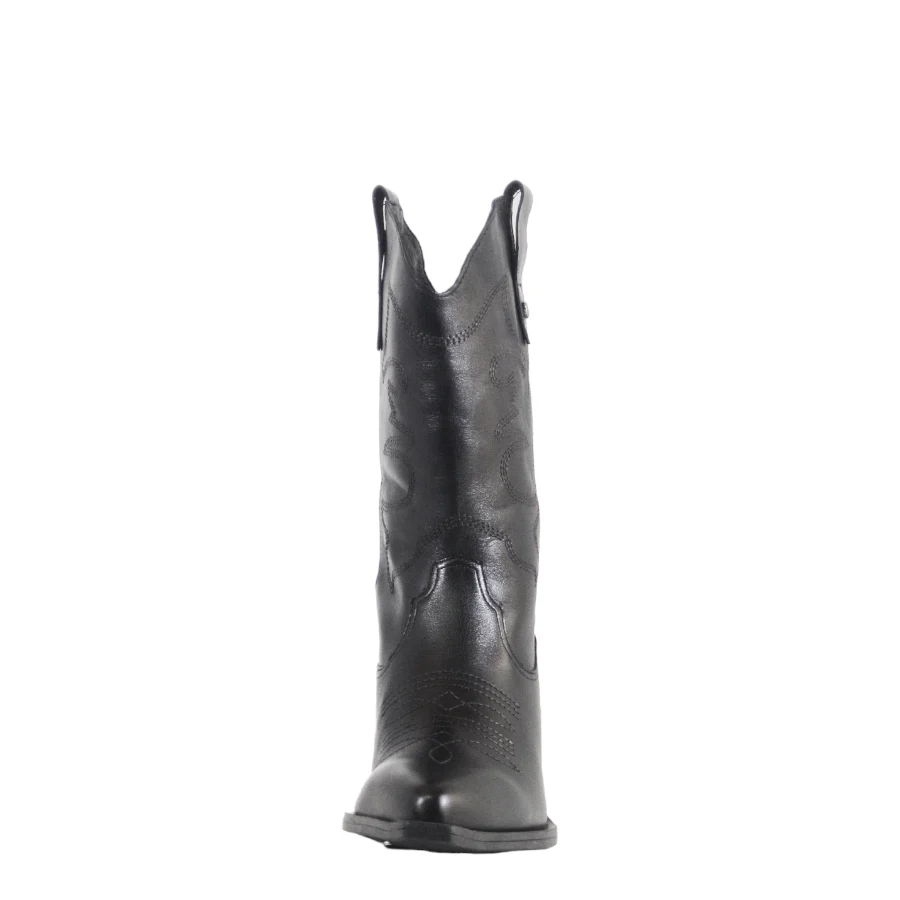 Racketeer Leather Cowboy Boots - Olabens