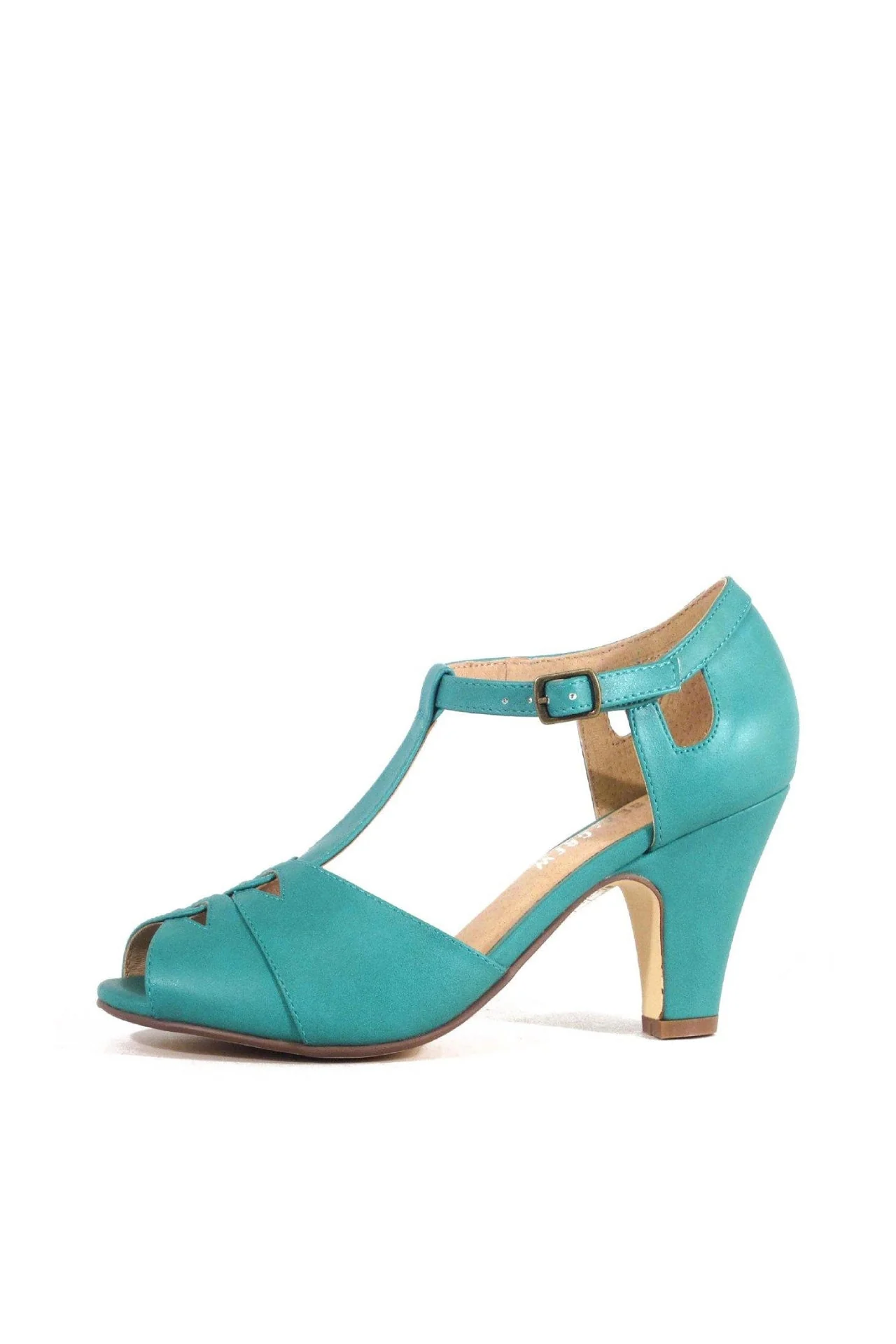 Catherina T-Strap Heels - Olabens