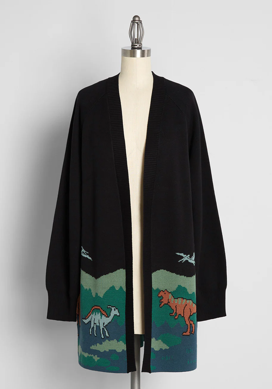 When Dinosaurs Roamed Cardigan - Olabens