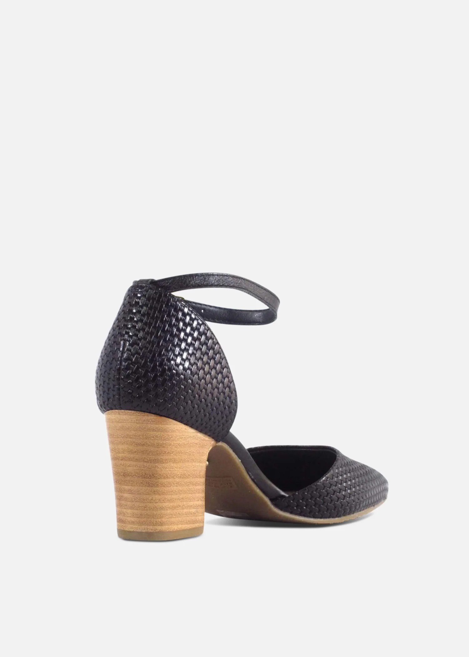 Miracle Woven Block Heeks - Olabens