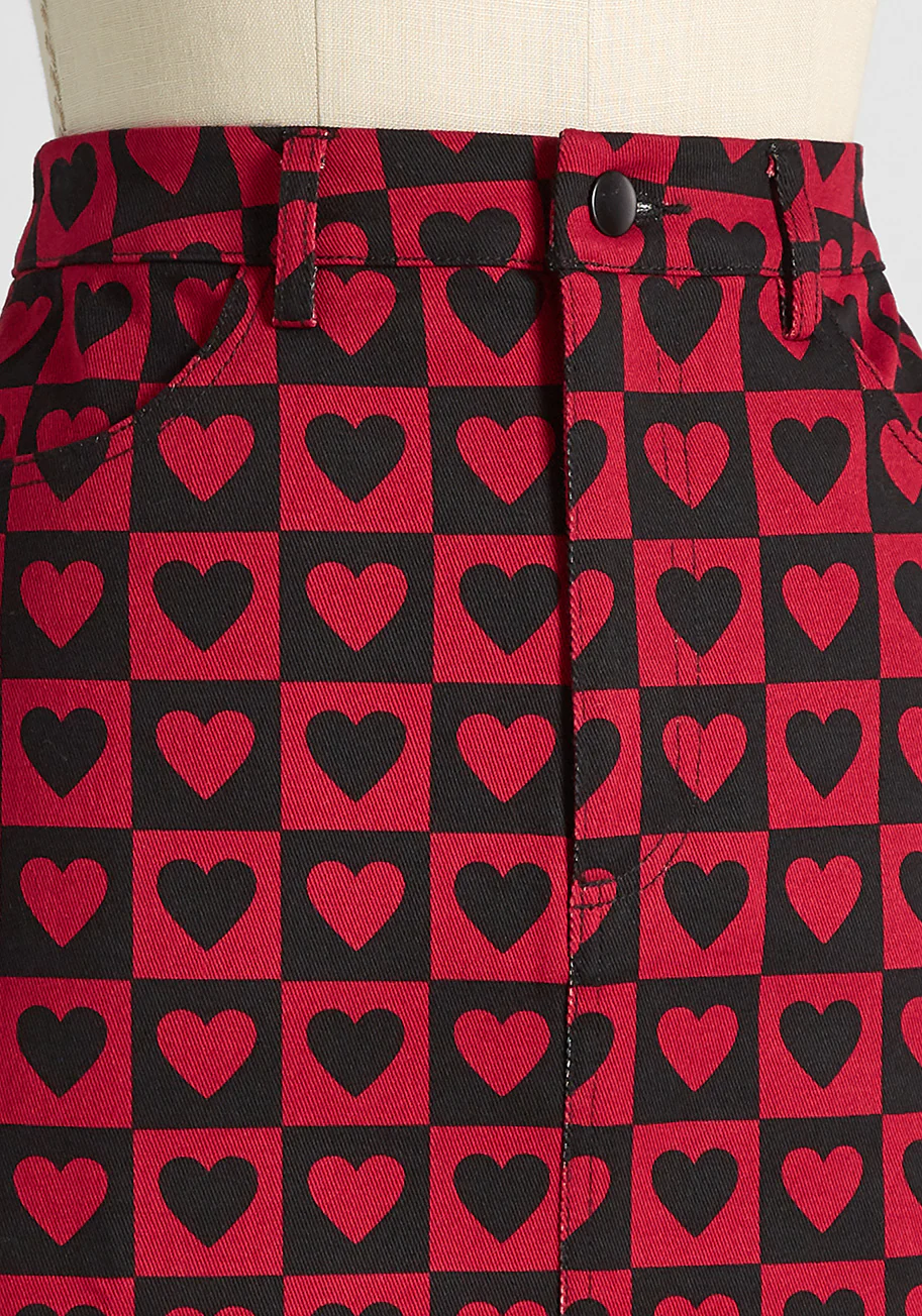 Lost in the Love Game Mini Skirt - Olabens