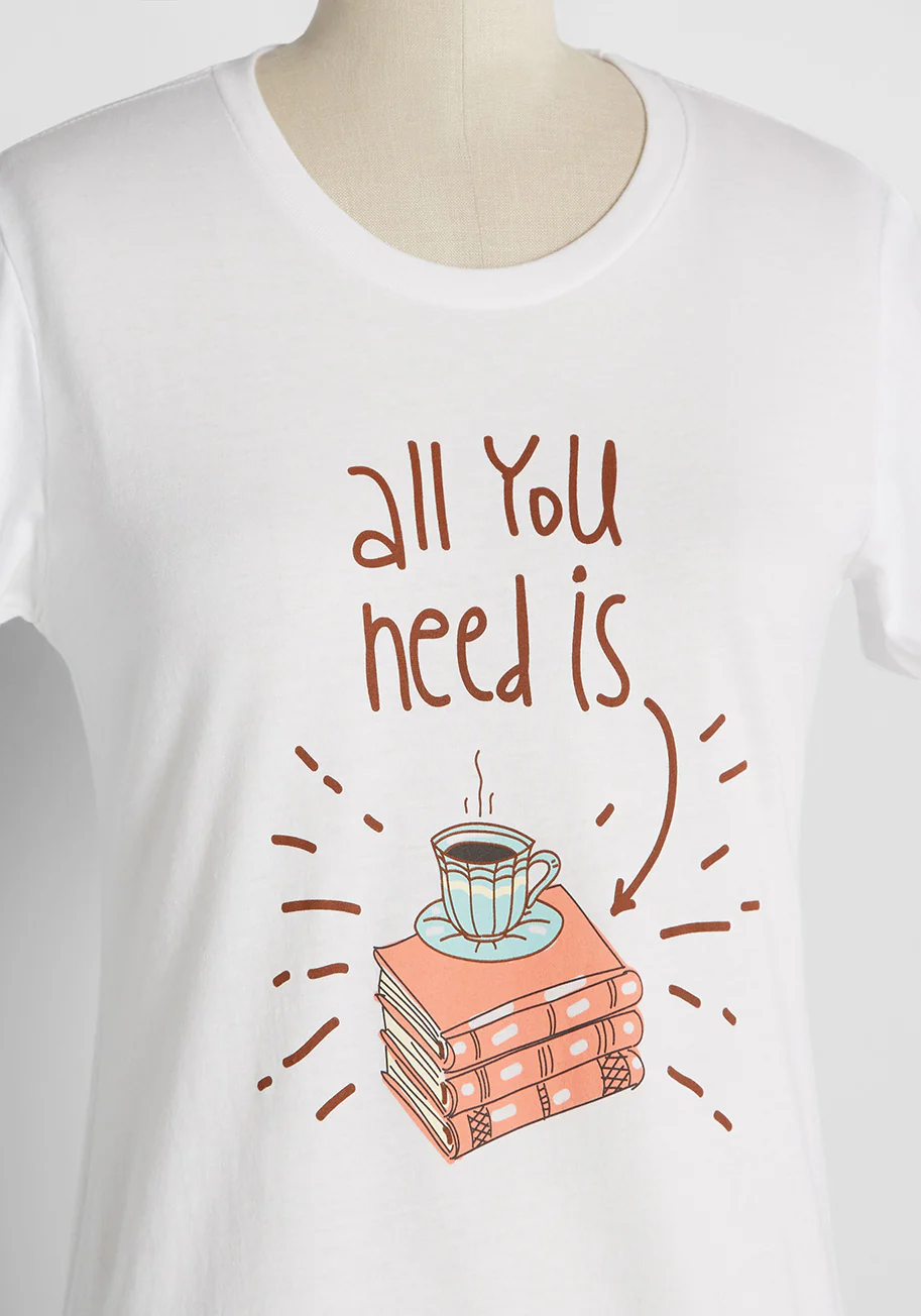 All You Read is Love Graphic Tee - Olabens