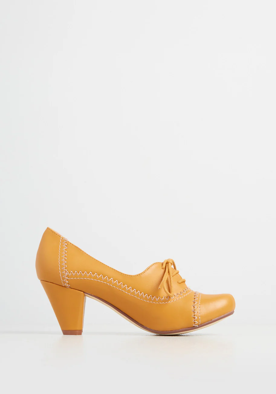Sunshine Day Oxford Heel - Olabens