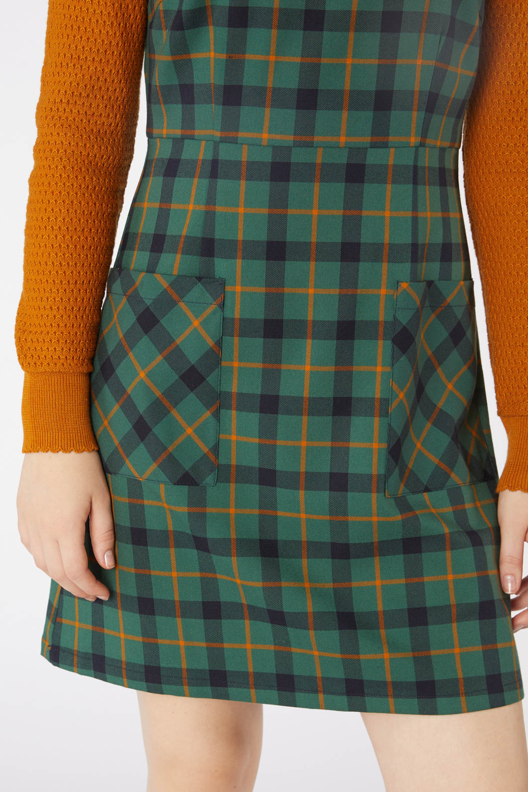 Claudia Check Pinny - Olabens