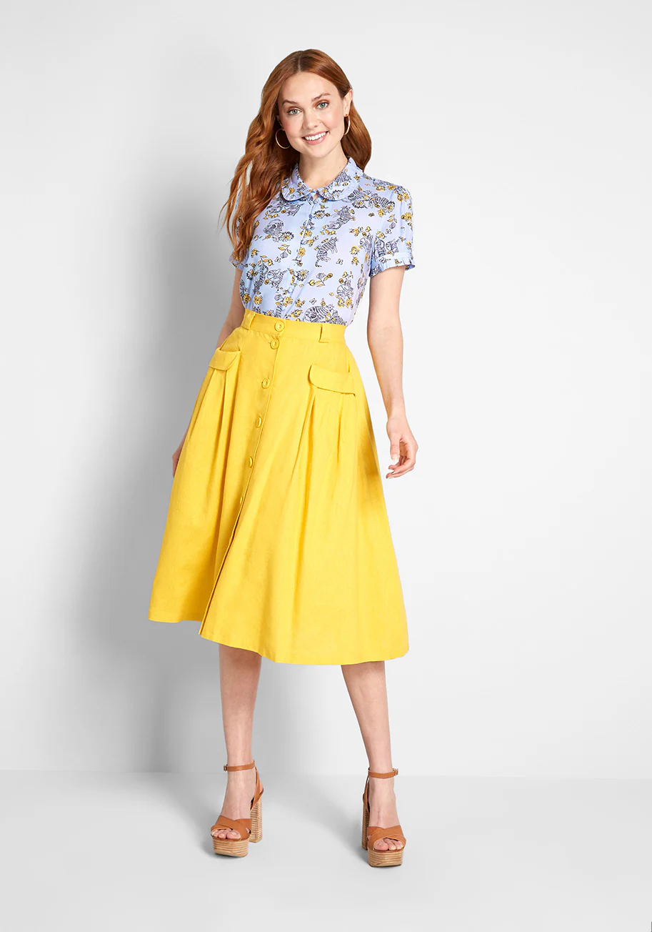 Thoroughly Ladylike Short Sleeve Top - Olabens
