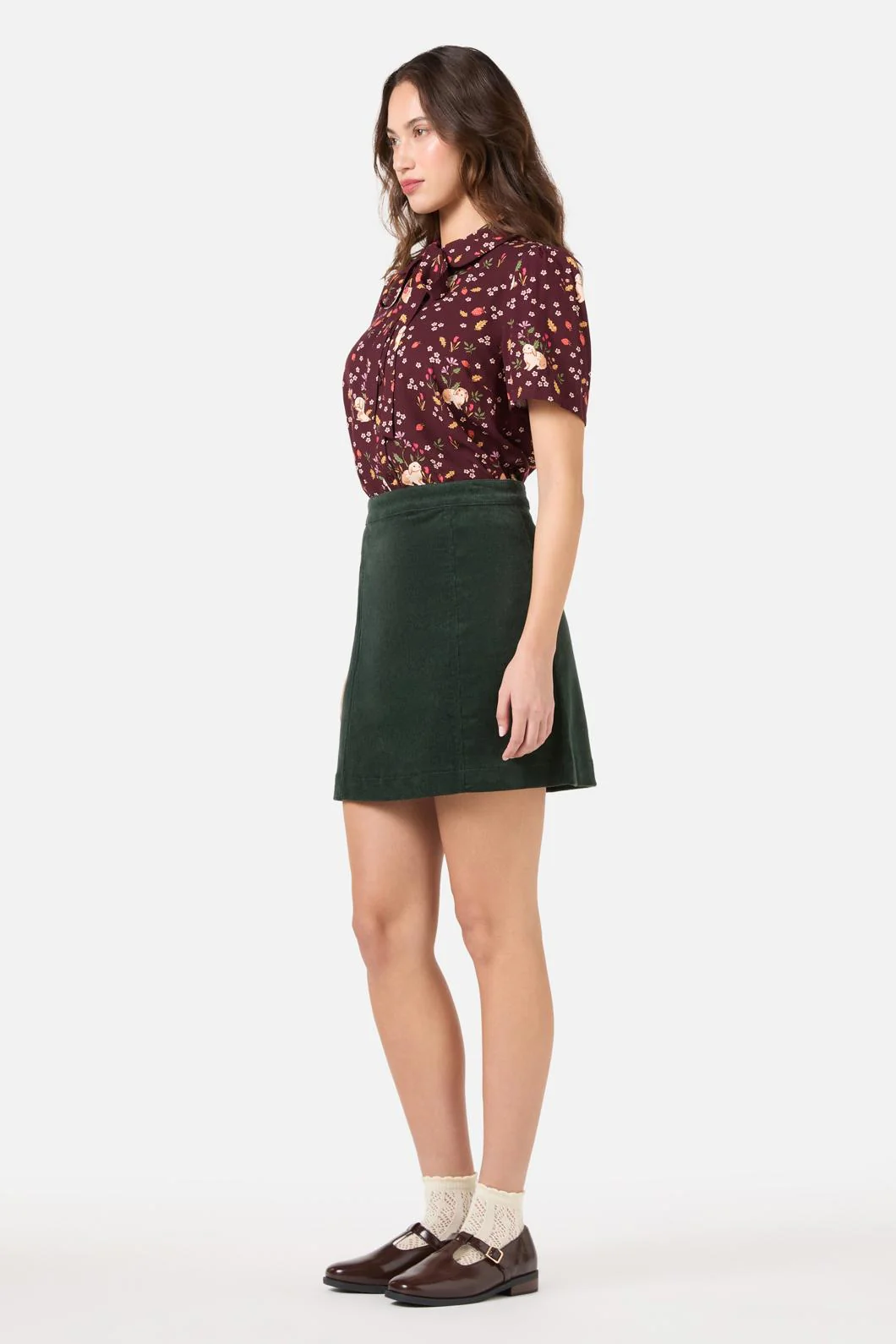 Coco Rabbit Short Sleeve Blouse - Olabens