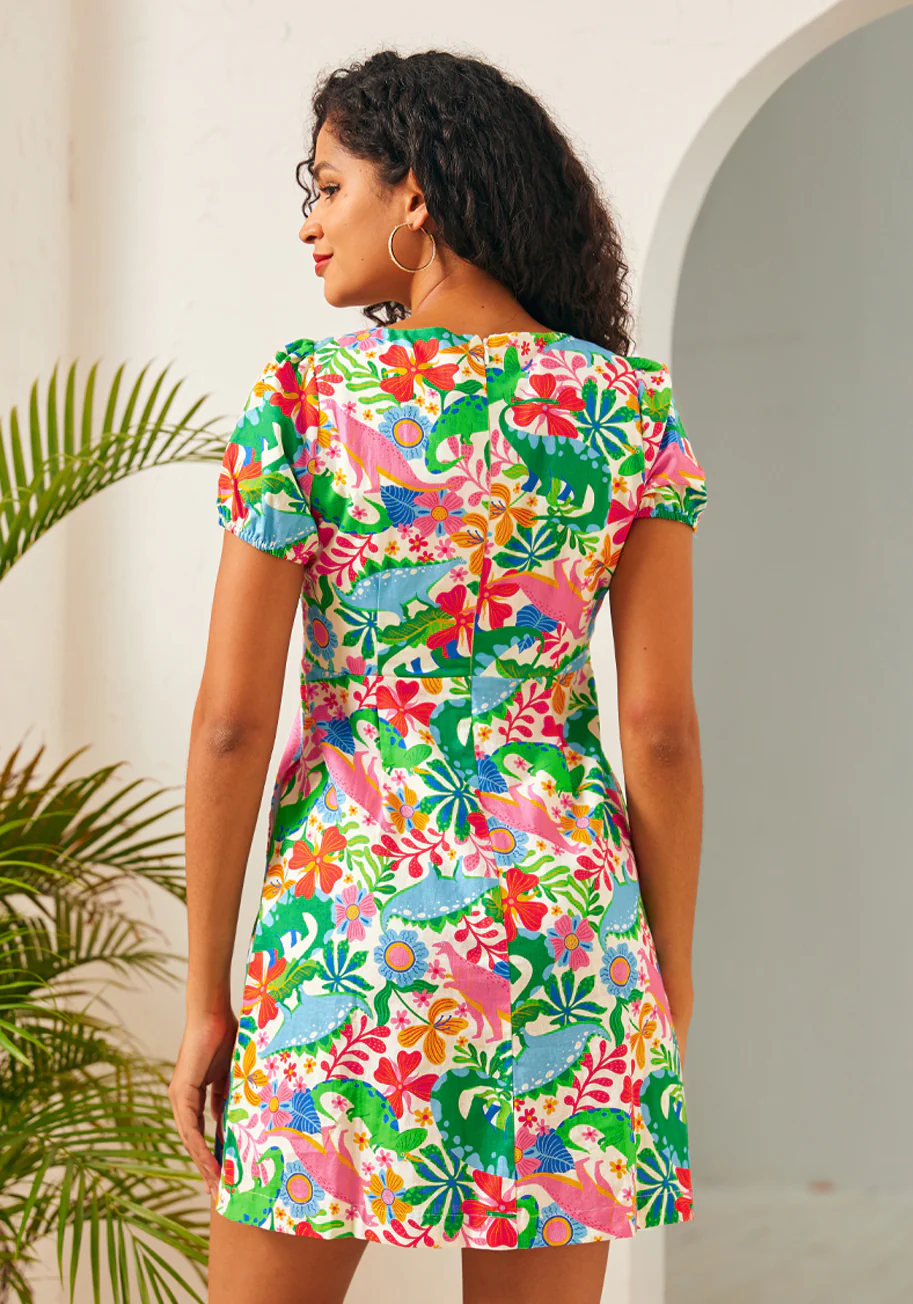 Time-Twister Babydoll Dress - Olabens