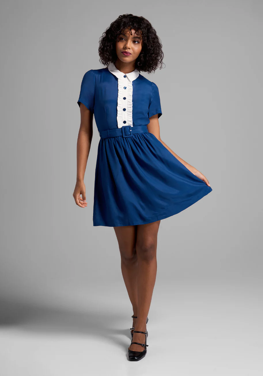 Yes, Darling Fit and Flare Dress - Olabens