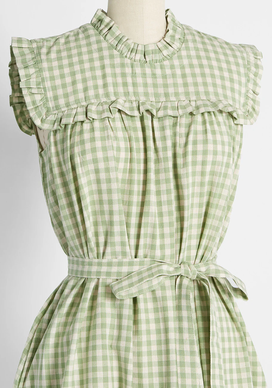Sagebrush Beauty A-Line Dress - Olabens