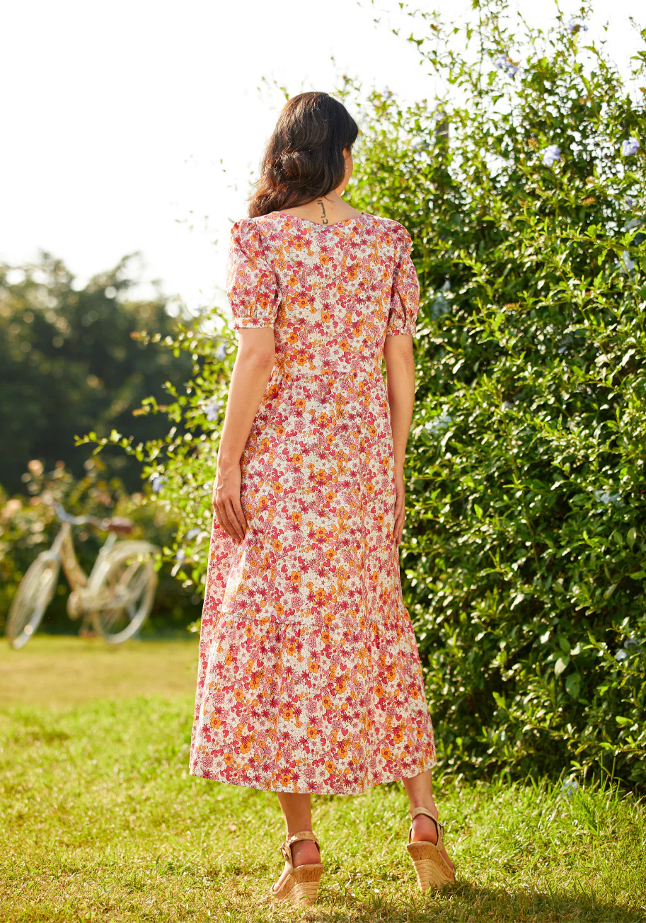 Exuding Ease Midi Dress - Olabens