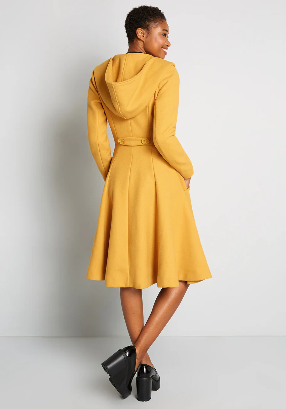 Shining So Brightly Swing Coat - Olabens
