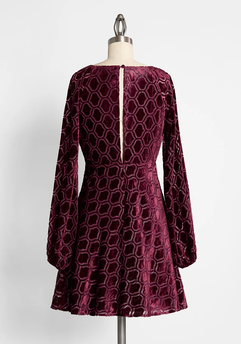Era By Isnyt Ravishing In Rouge Mini Dress - Olabens