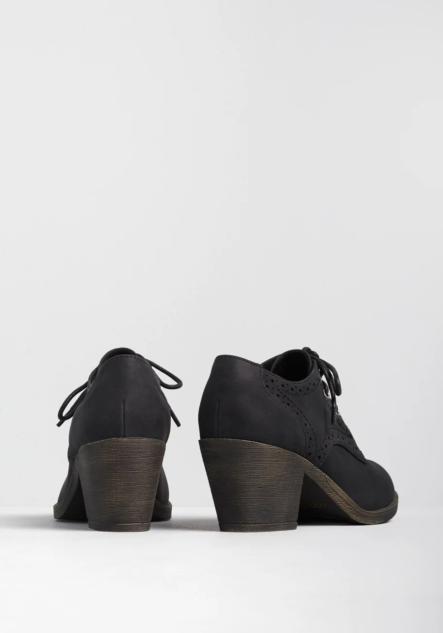 Keep Up With Me Lace-Up Bootie - Olabens