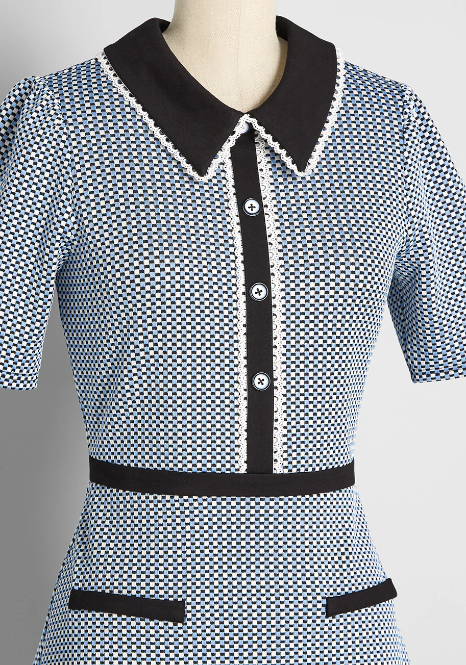 Taking My Mod Abroad A-Line Dress - Olabens