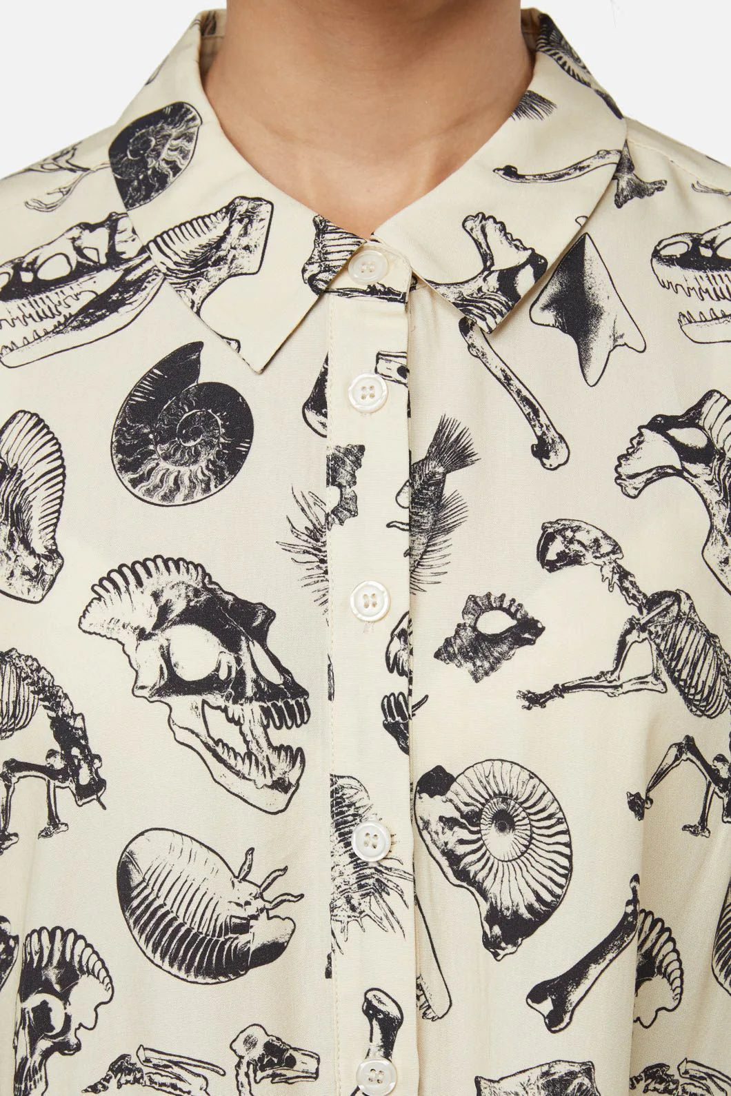 Body Fossils Printed Dress - Olabens