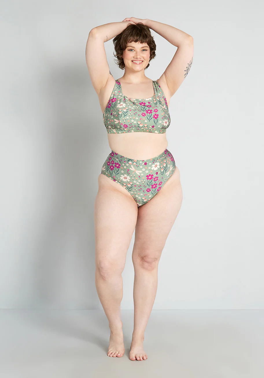 Isnyt x Princess Highway High-Waisted Bikini Bottom - Olabens