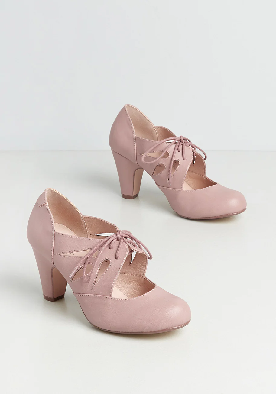 Let's Make Plans Oxford Heel - Olabens